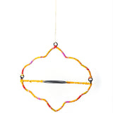 Arches Sari-Wrapped Hanging Planter