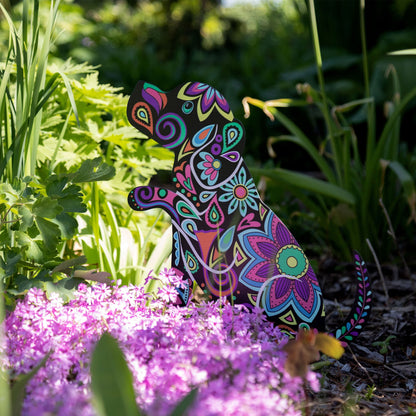 Forever Love Pet Silhouette Garden Stake