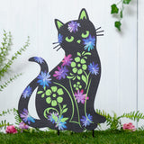Forever Love Pet Silhouette Garden Stake