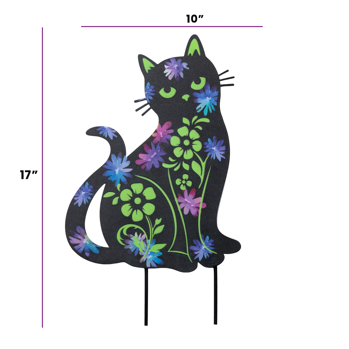 Forever Love Pet Silhouette Garden Stake