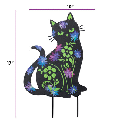 Forever Love Pet Silhouette Garden Stake