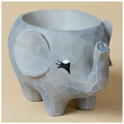 Wild Kingdom Animal Resin Planter
