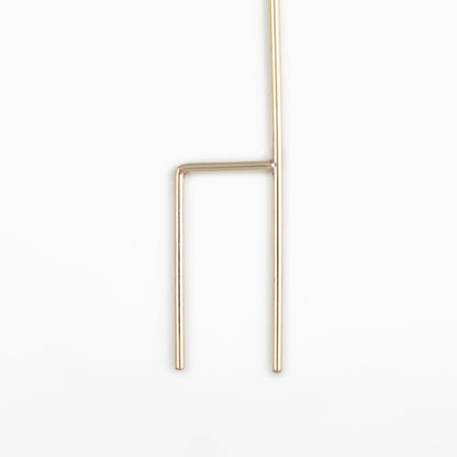 Copper-Cap Gnome Mixed-Metal Plant Stake