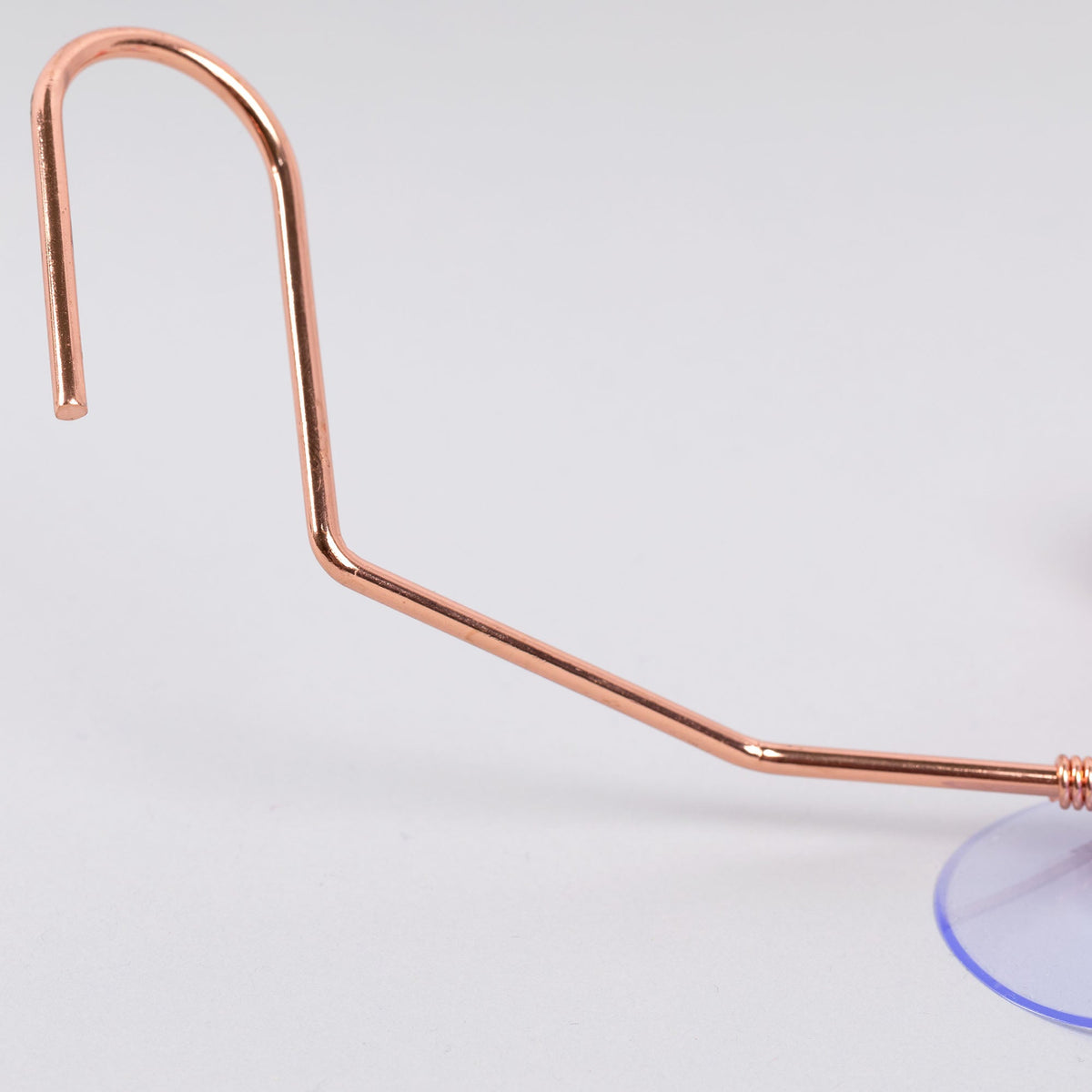 Copper-Finish Window Hummingbird Feeder