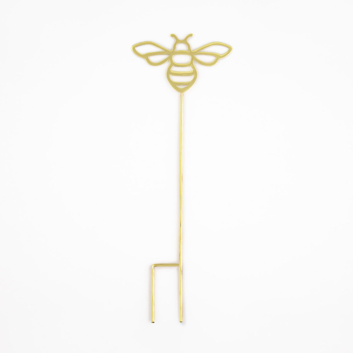 Brass Butterfly, Dragonfly & Bee Plant Stake
