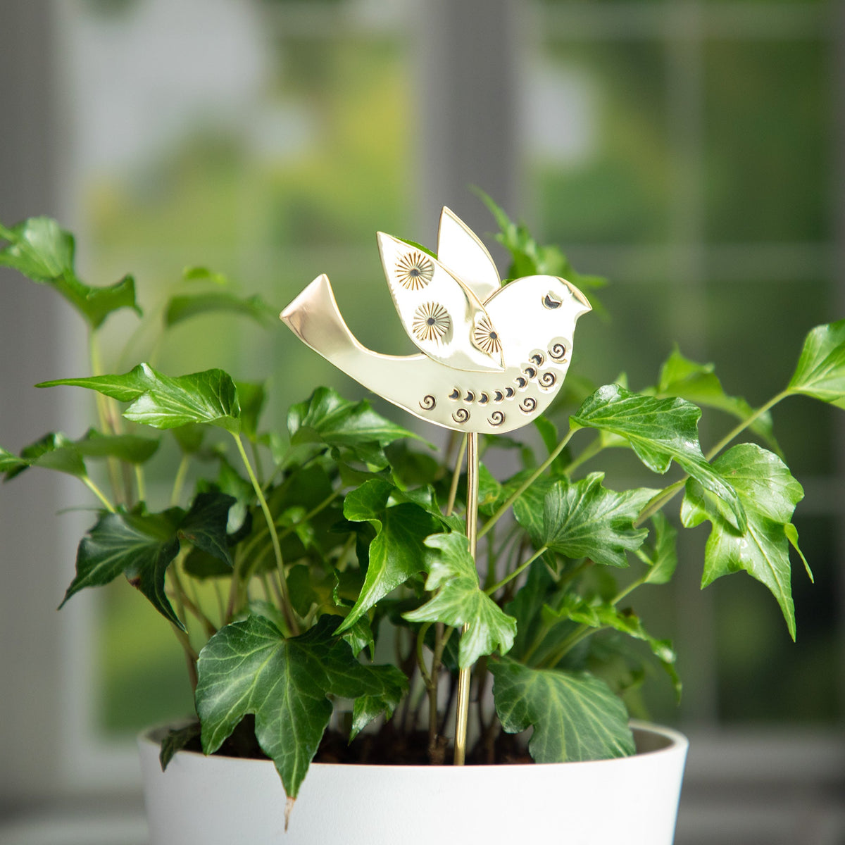Brass Bird Plant Stakes - product image 11